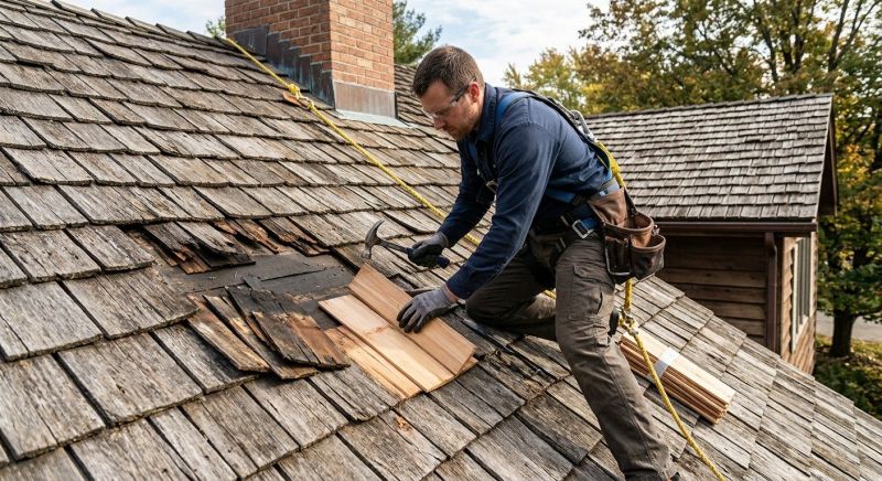 Shake Shingle Repair in Springfield, WV