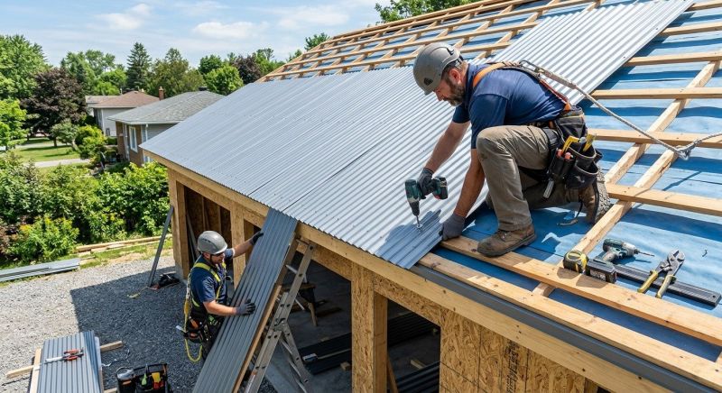 Sheet Roofing Installation in Romney, WV