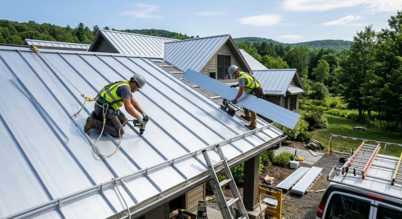 Sheet Roofing Installation in Swanton, MD