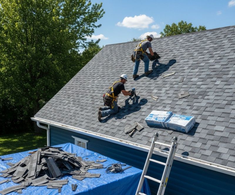Shingle Roof Replacement in Keyser, WV