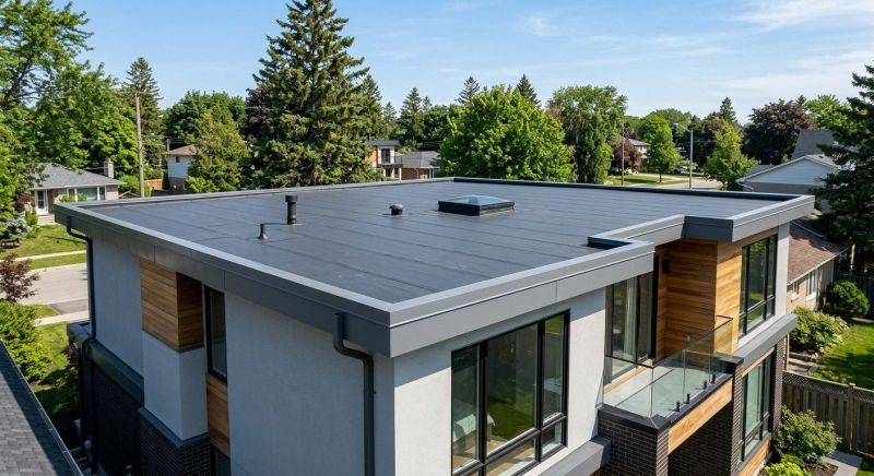Single Ply Roof Installation in Swanton, MD