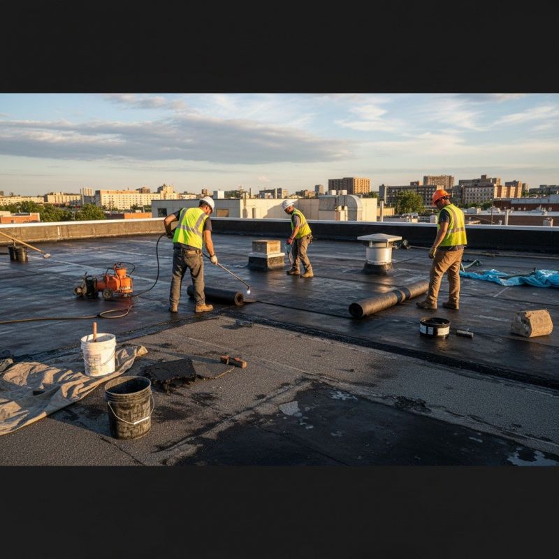 Single Ply Roof Repair in Cumberland, MD