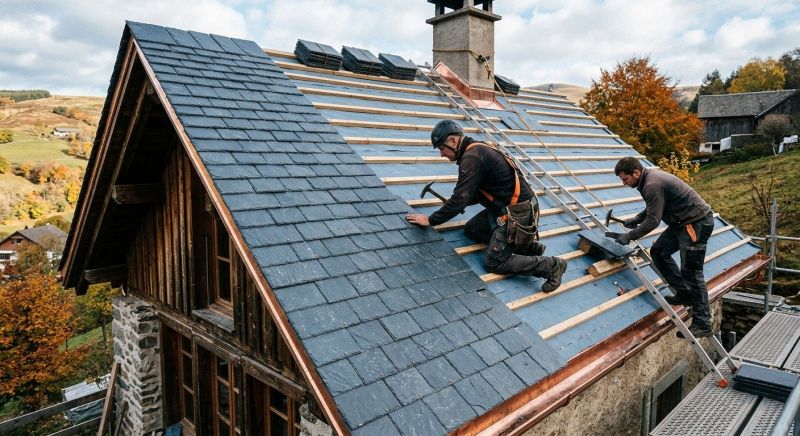 Slate Roof Installation in Keyser, WV