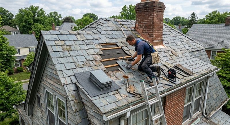 Slate Roof Maintenance in Cumberland, MD