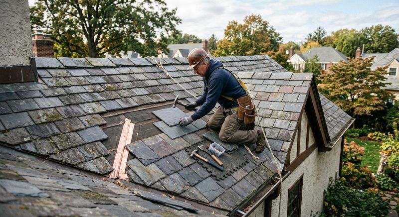 Slate Roof Repair in Springfield, WV