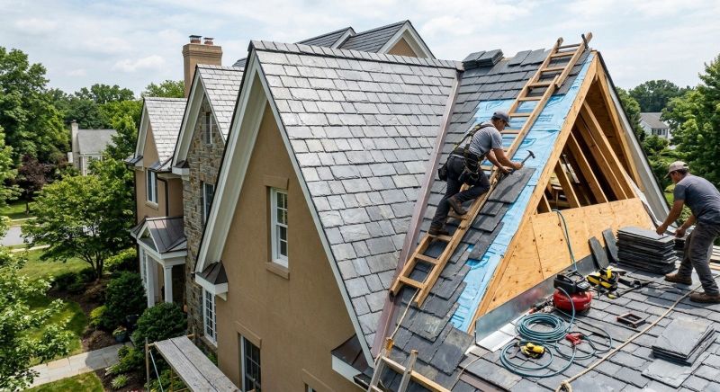 Slate Shingles Repair in Allegany County, MD