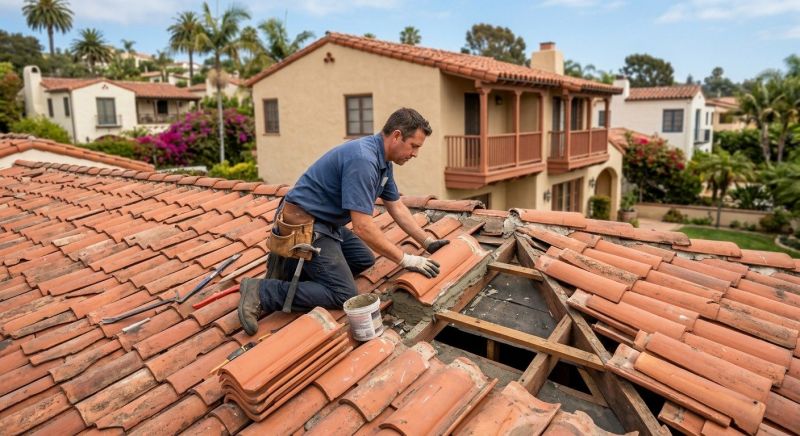 Spanish Tile Roof Repair in Cumberland, MD