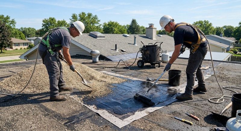 Tar And Gravel Roof Repair in Allegany County, MD