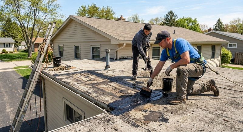 Tar And Gravel Roof Repair in Keyser, WV