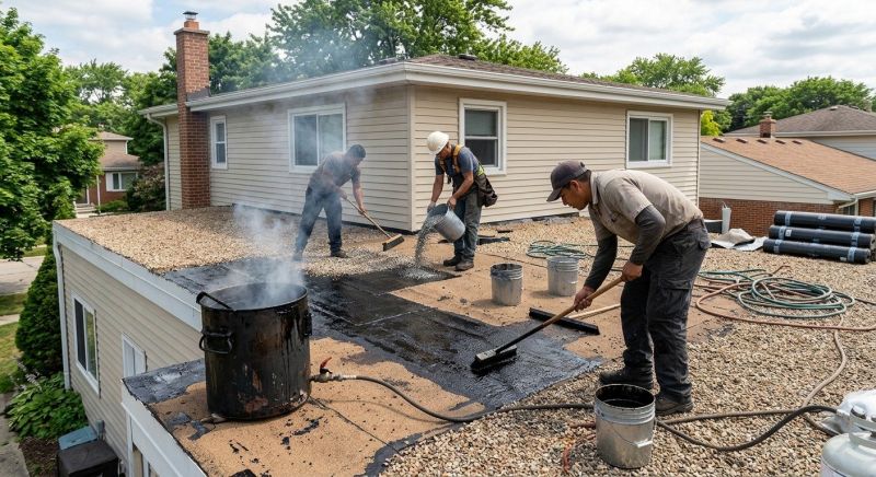 Tar And Gravel Roof Repair in Cumberland, MD