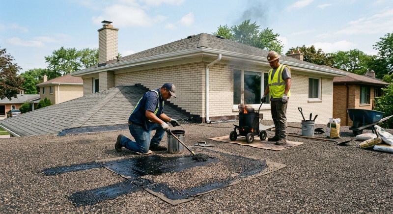 Tar Roofing Repair in Cumberland, MD