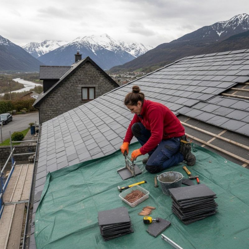 Tile Roof Repair in Allegany County, MD