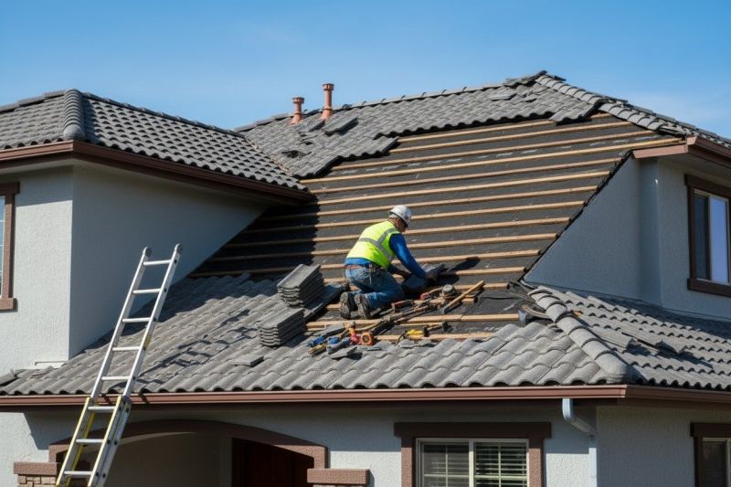 Tile Roof Repair in Paw Paw, WV