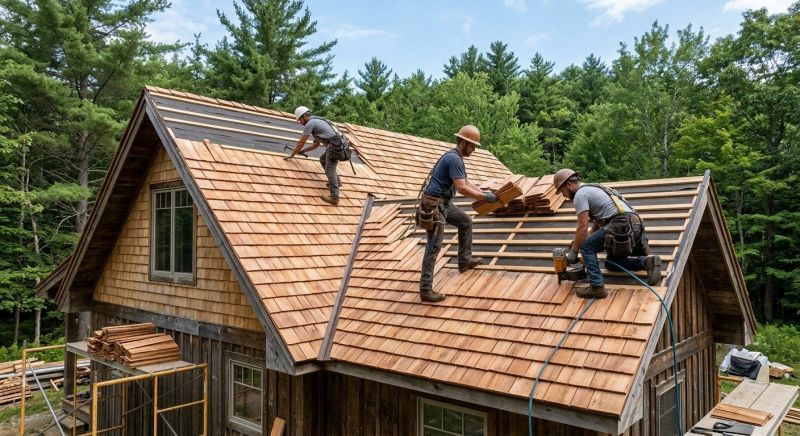 Wood Roofing Installation in Meyersdale, PA