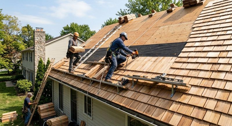 Wood Roofing Installation in Paw Paw, WV
