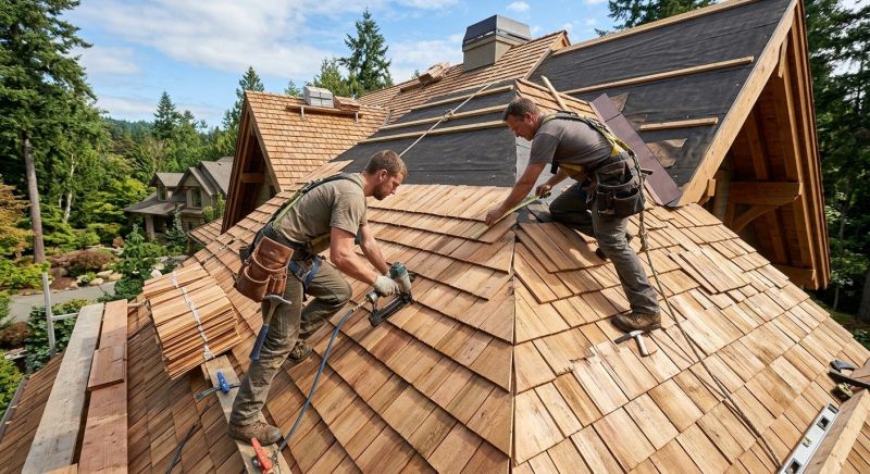 Wood Roofing Installation in Springfield, WV