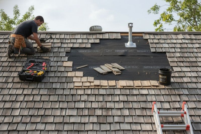 Wood Shake Roof Repair in Allegany County, MD