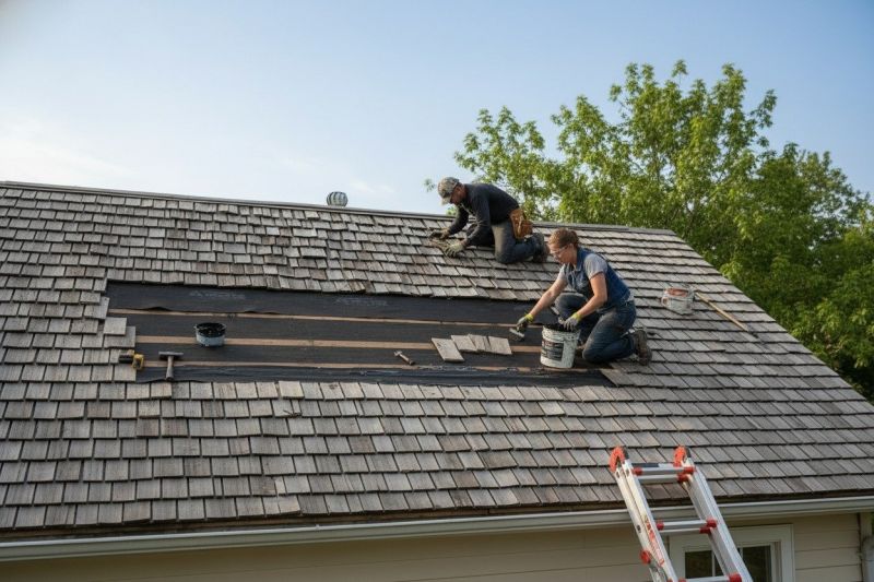 Wood Shake Roof Repair in Cumberland, MD