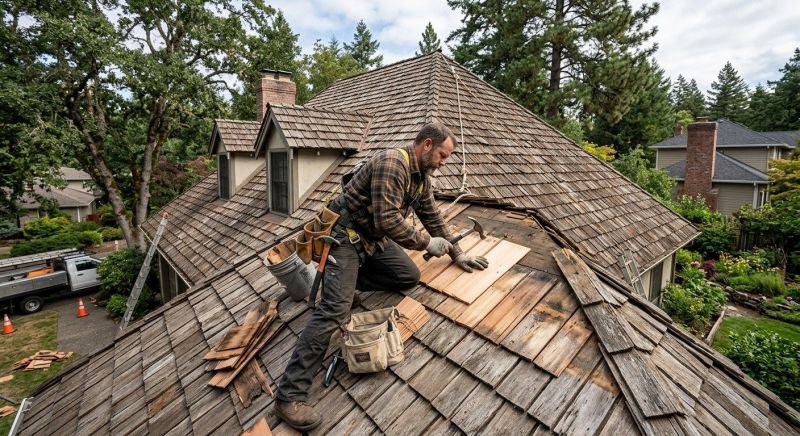 Wood Shake Roof Repair in New Creek, WV