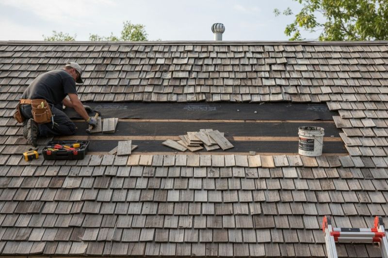 Wood Shake Roof Repair in New Creek, WV