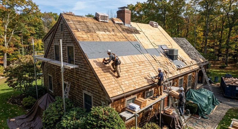Wood Shingle Roof Replacement in Cumberland, MD