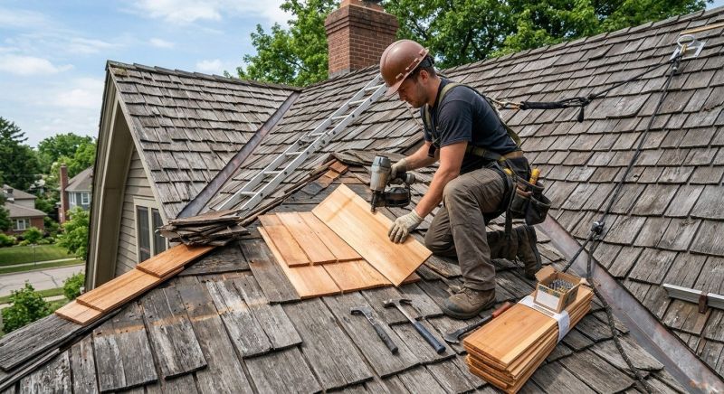 Wood Shingles Repair in Cumberland, MD