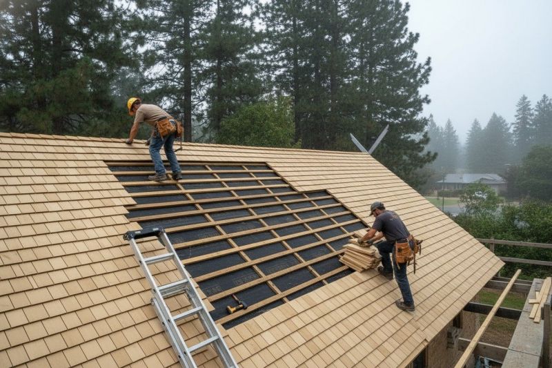 Wood Shingles Repair in Springfield, WV